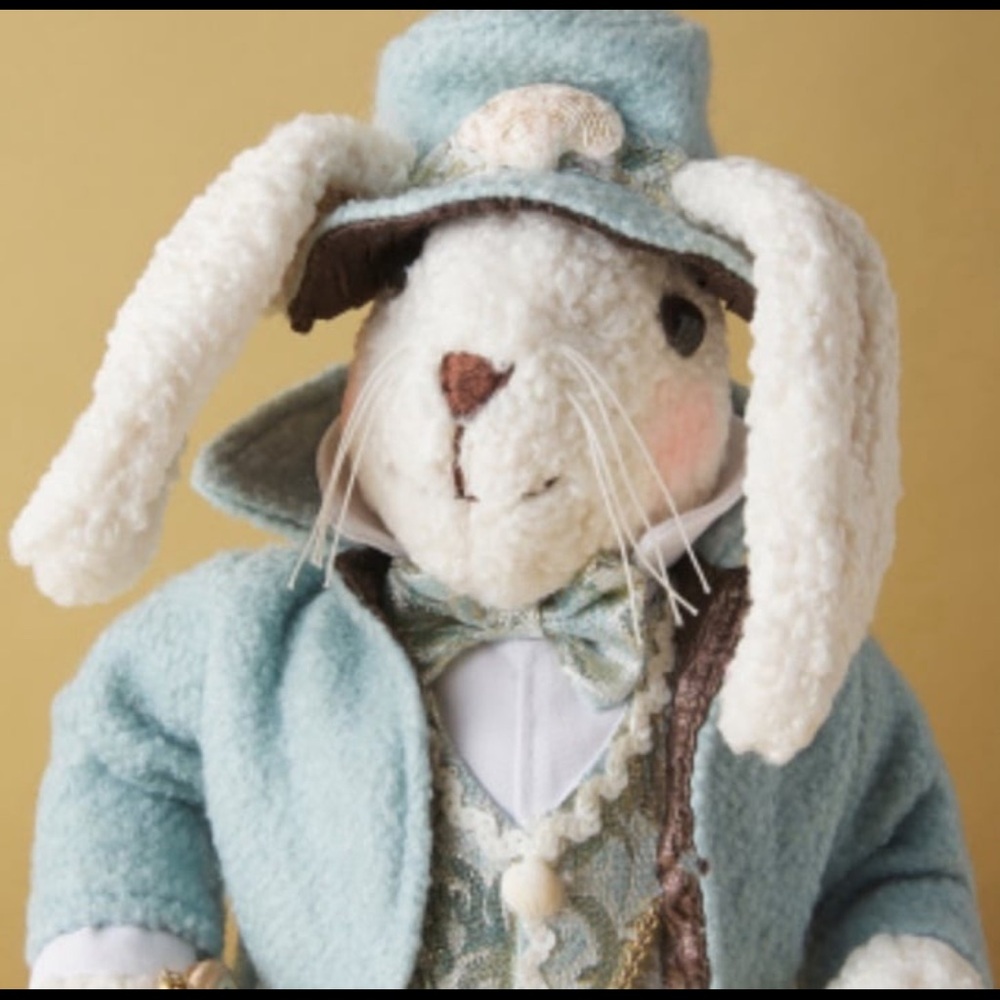 NWT.  Karen Didion The Cottontail Collection, Mr. Easter Bunny